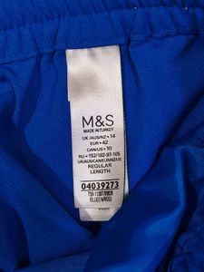 M&amp;S Blue Track Pants