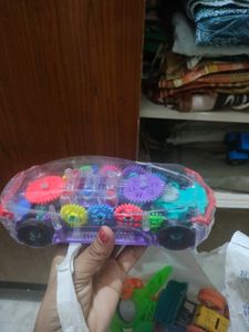 Rotating Car With Light