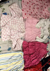 Cute Baby Girls' Clothing Bundle
