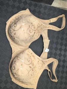 Triumph Original Elegant Beige Embroidered Bra