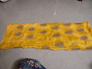 Yellow Dress Material