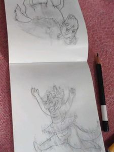 Sketchbook - Few Pages Used, Some are New