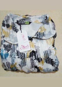Boho Floral Print Gaun Dress