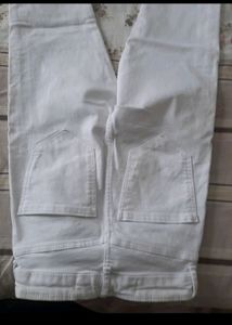 New Kid's Girls White Zara Jeans