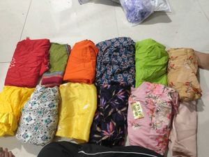 8 set Cut Pieces Cotton And Mix Combo