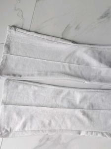 White Flare Pants