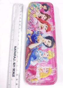 Princess metal Pencil Box