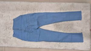 Light Blue High-Waisted Jeans