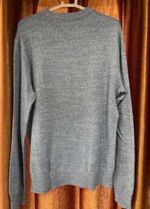 GAP Marled Roll Crew Neck Sweater