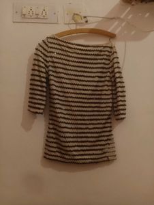 Striped Sparkle Top