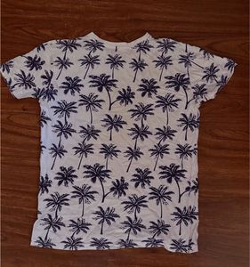 Palm Tree Print T-Shirt