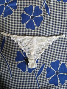 Sheer Lace Thong