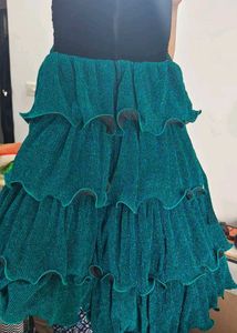 Green Party Gown