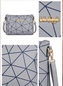 Stylish Geometric Crossbody Bag