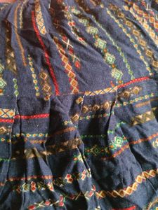 Kuta Dhoti Set With Scarf