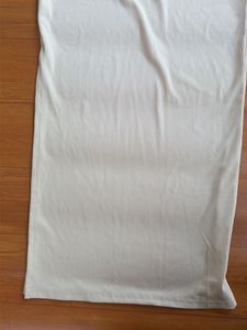 Cream Strapless Maxi Dress