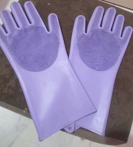 Silicone Cleaning Gloves