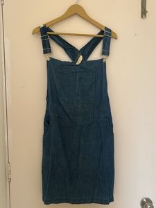 Denim Overall Dress