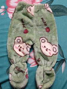 Cute Baby Winter Lowers Set (3 Pcs)