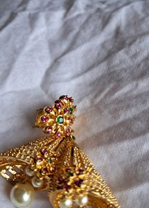 Party Wear Cz Earings Unused