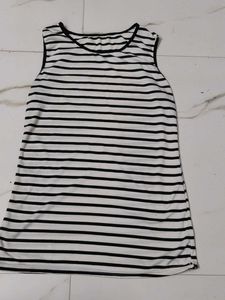 Striped Sleeveless Top