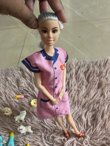 Doll Vet Play Set with Accessories