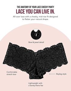 smart&amp;sexy Black Lace Briefs