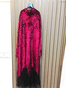 Elegant Velvet Maxi Dress