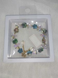 Floral Crystal Bracelet