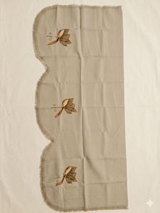 Elegant Embroidered 5 seat sofa cover