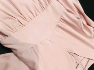 Pink Peplum Top