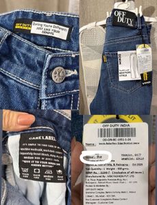 Flared Denim Jeans