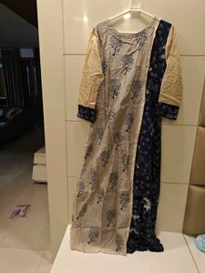 designer kurti two layer with hand embroidery 🪡