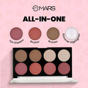 MARS Fantasy Face Palette for Makeup with Blushes,