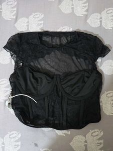 Lace Bralette &amp; Skirt Set