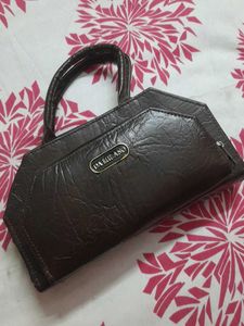 DA MILANO Brown Clutch Bag
