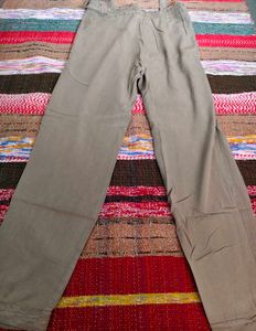 Comfortable Khaki Tie-Waist Pants