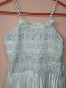 White Embellished Dress