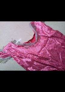 Pink Sequin Dress
