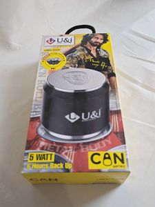 U&amp;i Portable Bluetooth Speaker - Can Series black