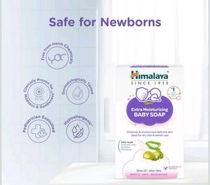 Himalaya Extra Moisturizing Baby Soap