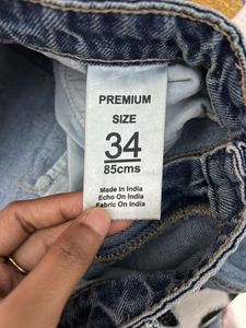 Stylish Blue Denim Jeans