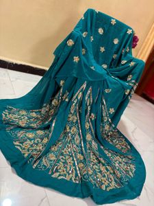 lehnga type saree full length