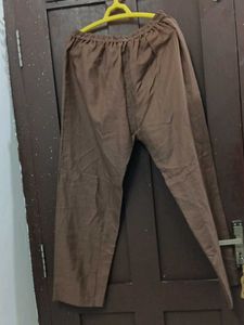 Elegant Brown Kurta with Embellishments