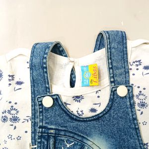 Libas Brand Dungaree For 3 - 4 Years  Girls
