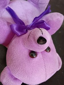 Purple Teddy Bear For Kids