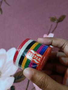 Vibrant Multicolored Bangles Set