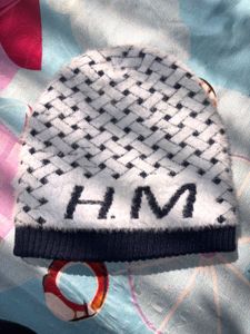 H&M Patterned Beanie Hat