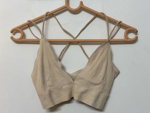 Cute Beige Bralette Top