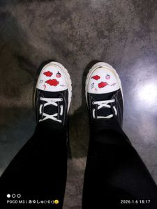 Anime Custom Sneakers Akatsuki edition